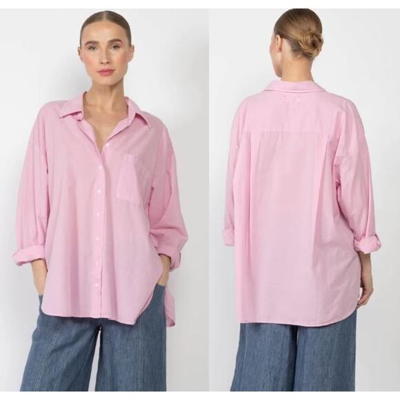 XiRENA Tops - NEW Xirena Sydney Button-Down Shirt Oversized Size Large